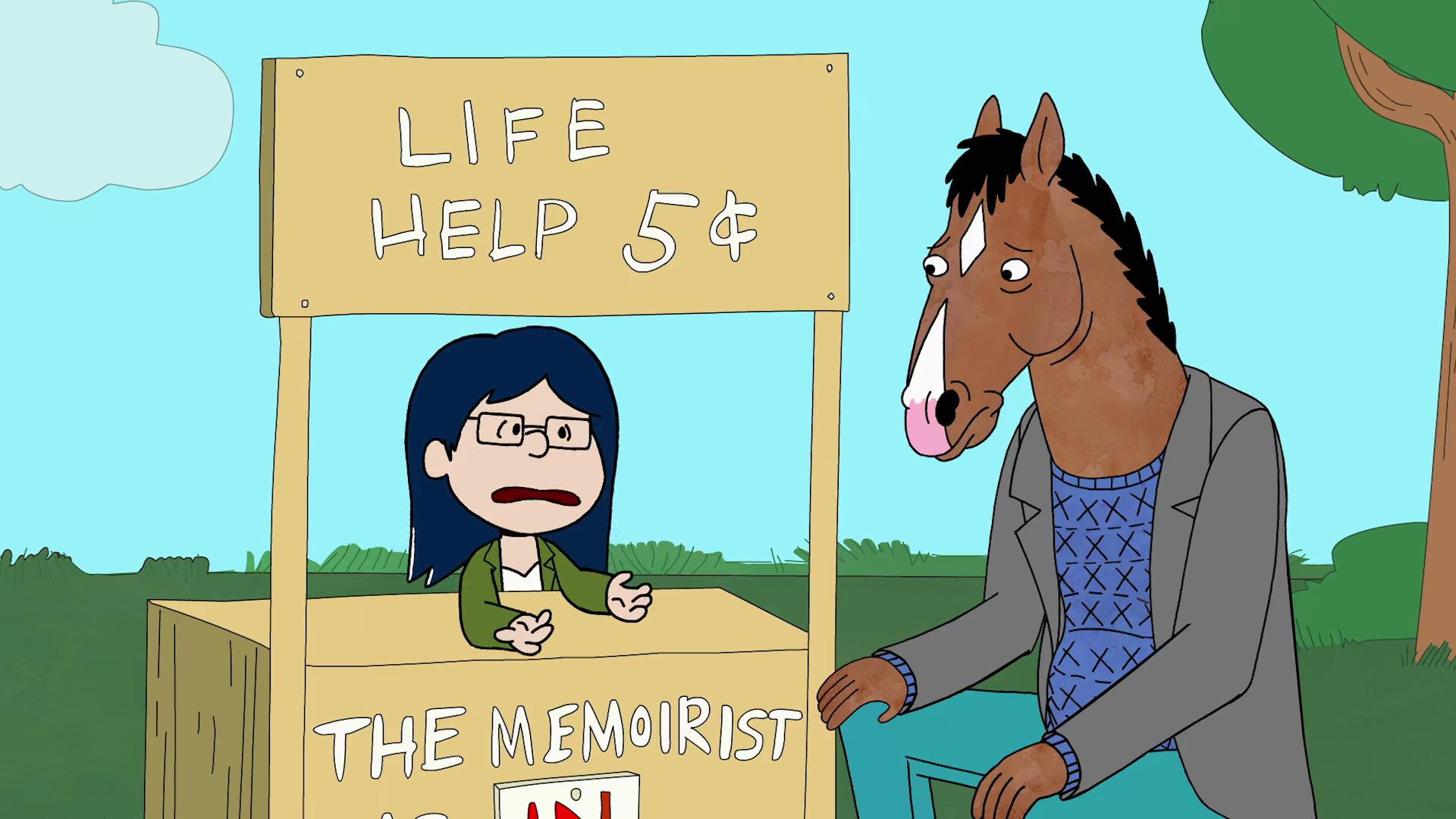 diane in bojacks halucinations