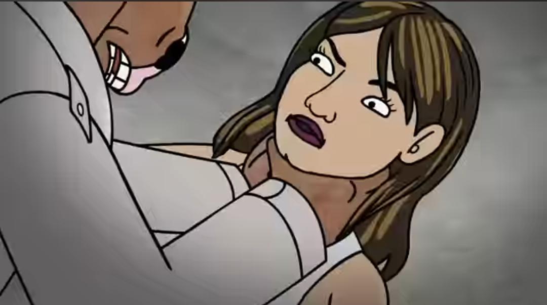 bojack choking out gina